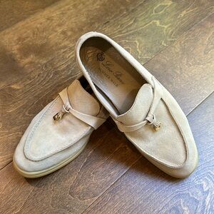 Loro Piana summer walk cream sand beige size 37